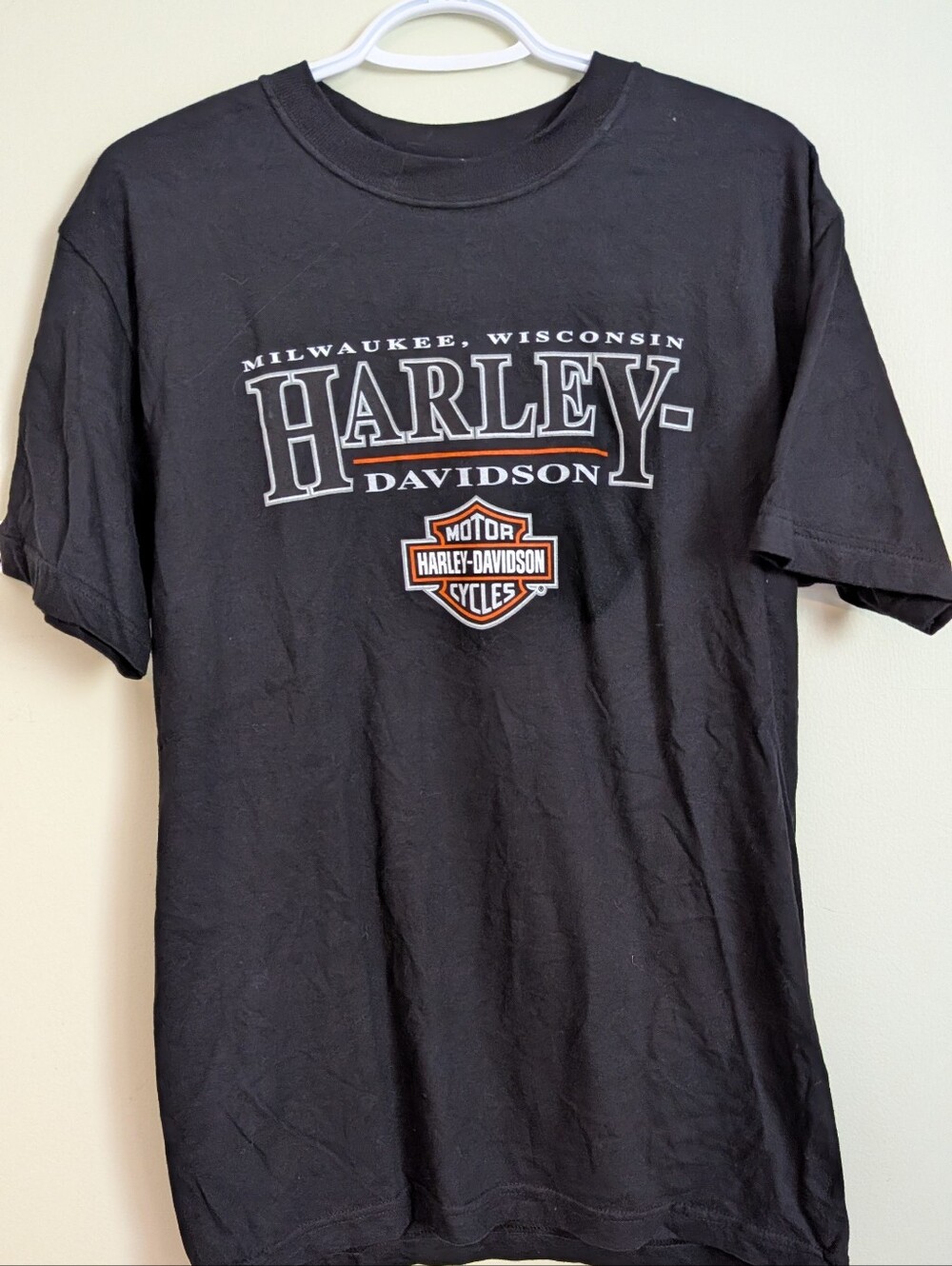 Harley-Davidson Men's Black Logo Tee